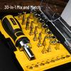 Deli DL1130 30-Piece Ratchet Screwdriver and Socket Set