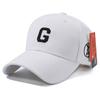 Sunshade sunscreen fashionable versatile men's and women's big head circumference hard top baseball cap cap