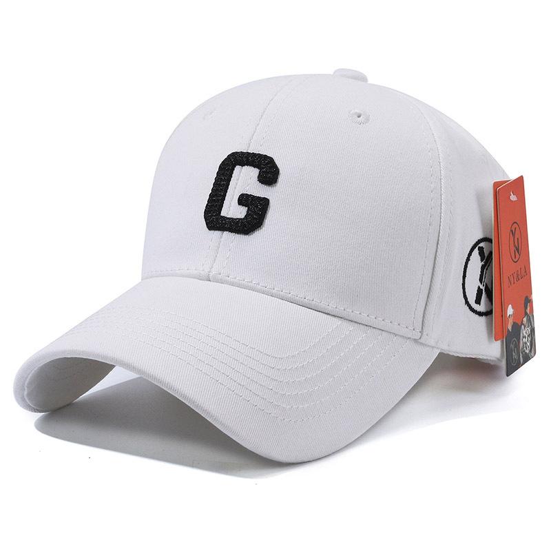 Sunshade sunscreen fashionable versatile men's and women's big head circumference hard top baseball cap cap