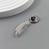 Stellar Mango Element Stainless Steel Brooch, Classic Fashion Badge, Banquet/Speech/Business Universal Lapel Jewelry.