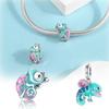 Charms Plata Copper Colors Chameleon Fit Bracelet Sparkling Charms Copper Colors Original Bracelet For Jewelry Making