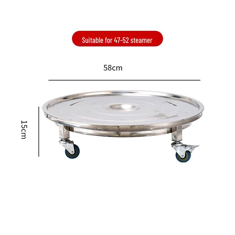 Jing Zhi Feng Commercial Stainless Steel Steamer Trolley