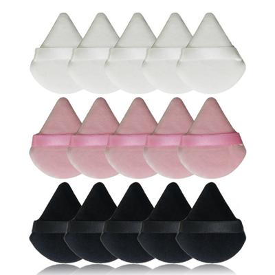 5 Pcs Powder Puff Face Soft Triangle Makeup Tool Loose Powder Body Powder Makeup Sponges Blender Contouring Under Eyes Corner
