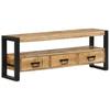 TV Cabinet 120x30x45 Cm Solid Mango Wood