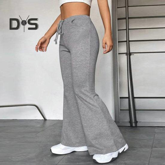 Dámske nohavice Tepláky Elastická šnúrka v páse Jednofarebné vrecká Strečové nohavice Šport Fitness Yoga Dlhé nohavice