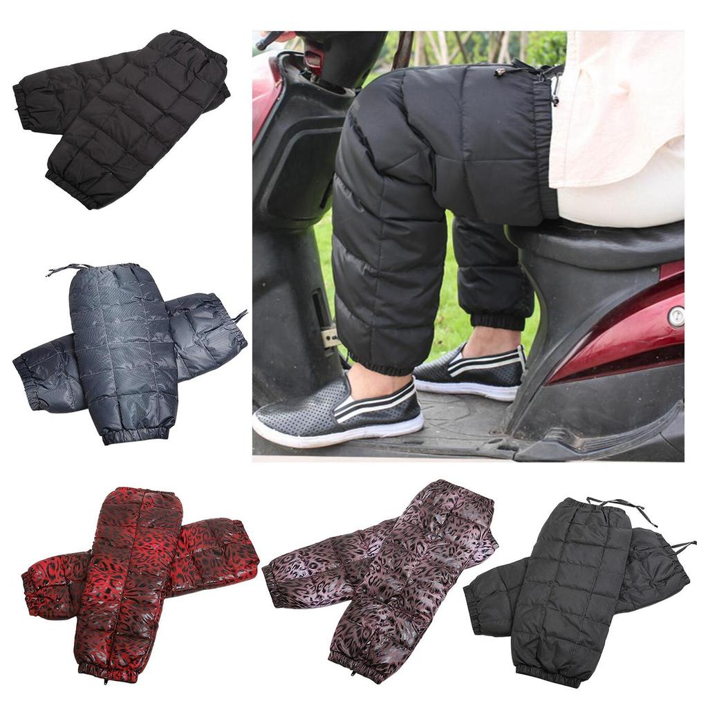 Motorcycle Windproof Leg Knee Warmer Pad Guard Protective Adjustable