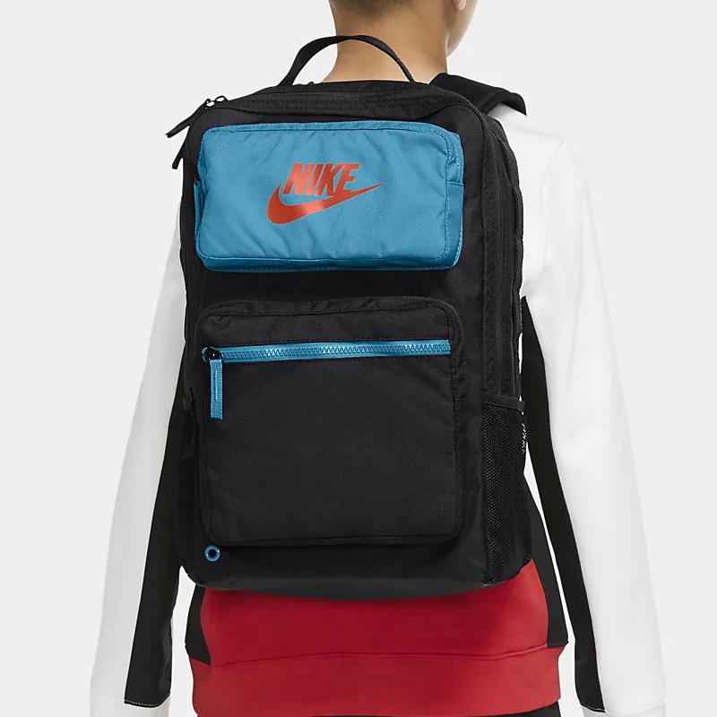 Nike Fabric Backpack Unisex Black Lightweight Casual BA6170-011