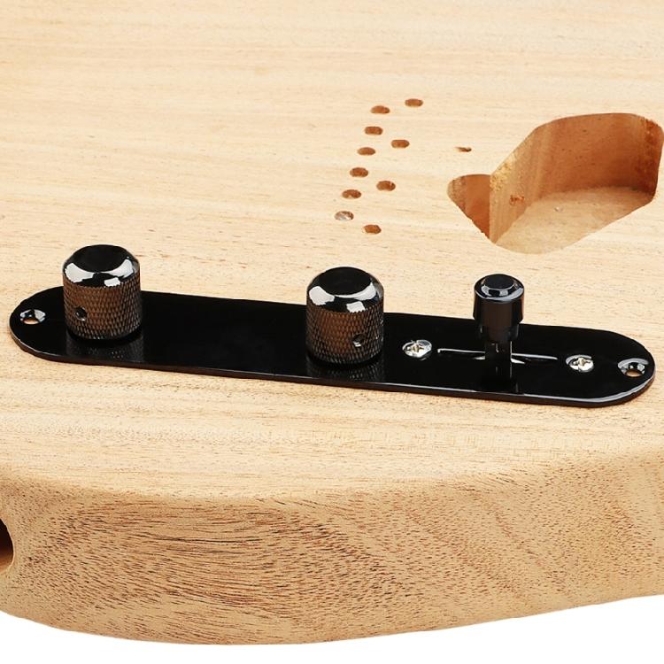 3 Way Wired Loaded Control Plate with Switch Prewired Guitar Switch Control Plate Electric Guitar Replacement Part