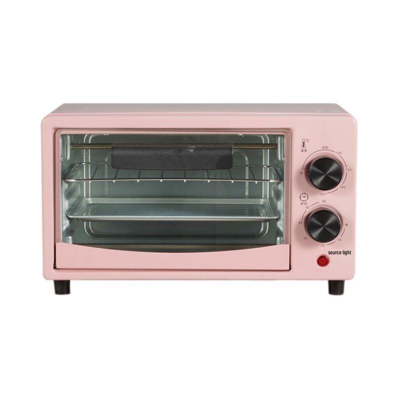 New 12L Multifunctional Mini Electric Oven – Perfect Gift for Baking Enthusiasts Switch version mini toaster oven + baking tray