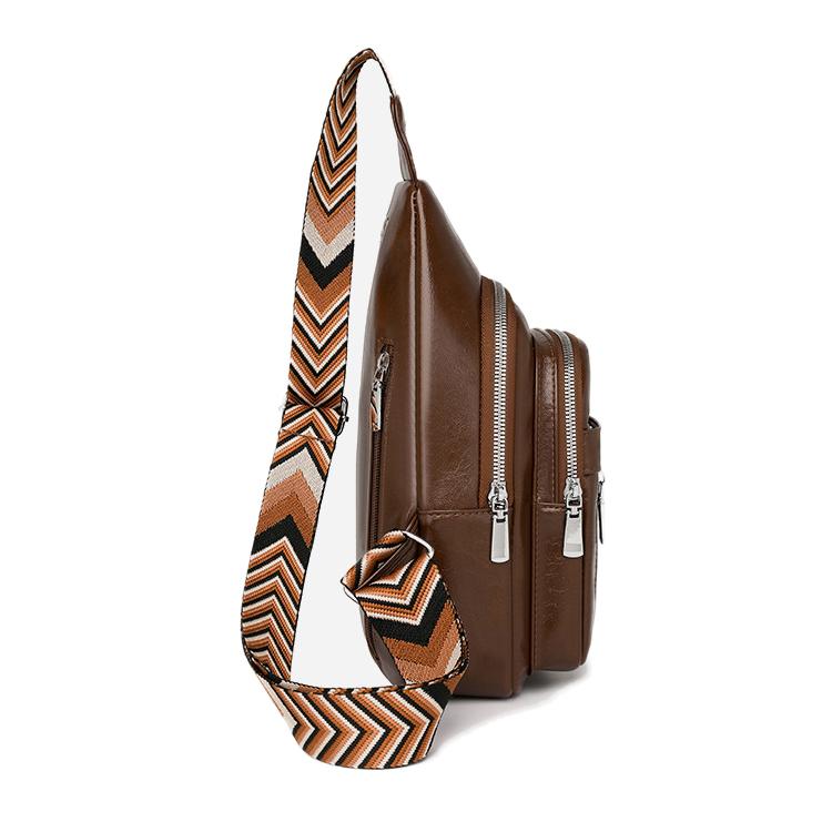 Women's Shoulder Bag Crossbody Bag Water-repellent PU Chest Bag