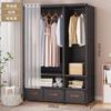 Wardrobe, home bedroom, rental house, simple cloth wardrobe, durable, dustproof storage, wardrobe organizer, shelf