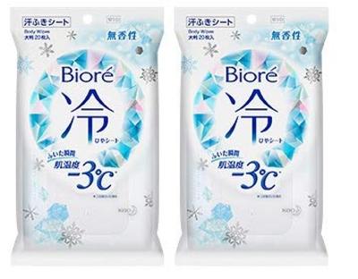 Set of Biore Cold Sheet Unscented 20 Pieces 2.