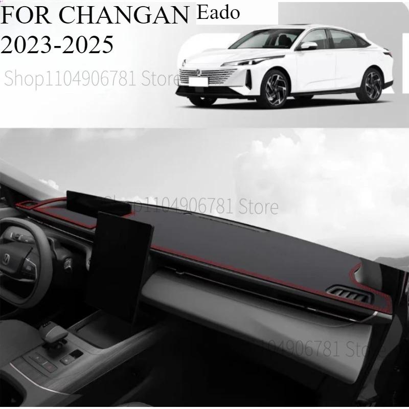 FOR CHANGAN Eado -2025 Car Dash Mat Dashmat Dashboard Cover Sun Shade Dash Board Cover Carpet Accessories