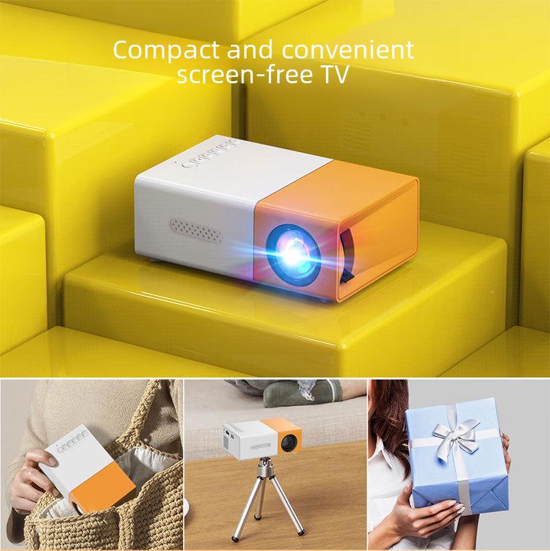 Best-Selling YG300 Mini LED Portable HD Projector for Home Theater