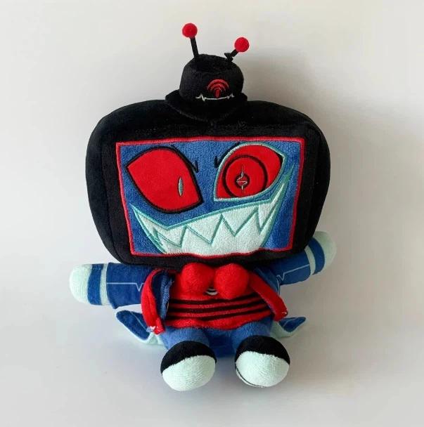 25cm Hazbin Hotel Vox Tv Plush Doll Clown Stuffed Toy Cross Border Sale  Anime Peripheral Unisex Birthday Gift