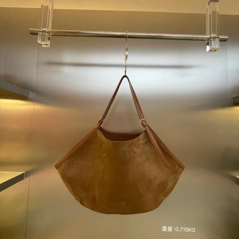 

Винтажная замшевая женская сумка через плечо, простая, вместительная, элегантная дорожная сумка