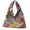 Noren Japanese Pattern Furoshiki Bag Flower Line Eco Sub Tote Bag Made In Washable Kimono Yukata Bag Respect for the Aged Birthday Gift
