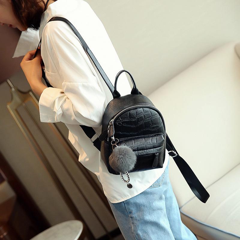 cute black mini backpack Personalized Leather Backpack-Backpacks for School +College, Not Personalized this Mini Backpack is perfect as a chic day bag Small Backpack Cute Black Leather
