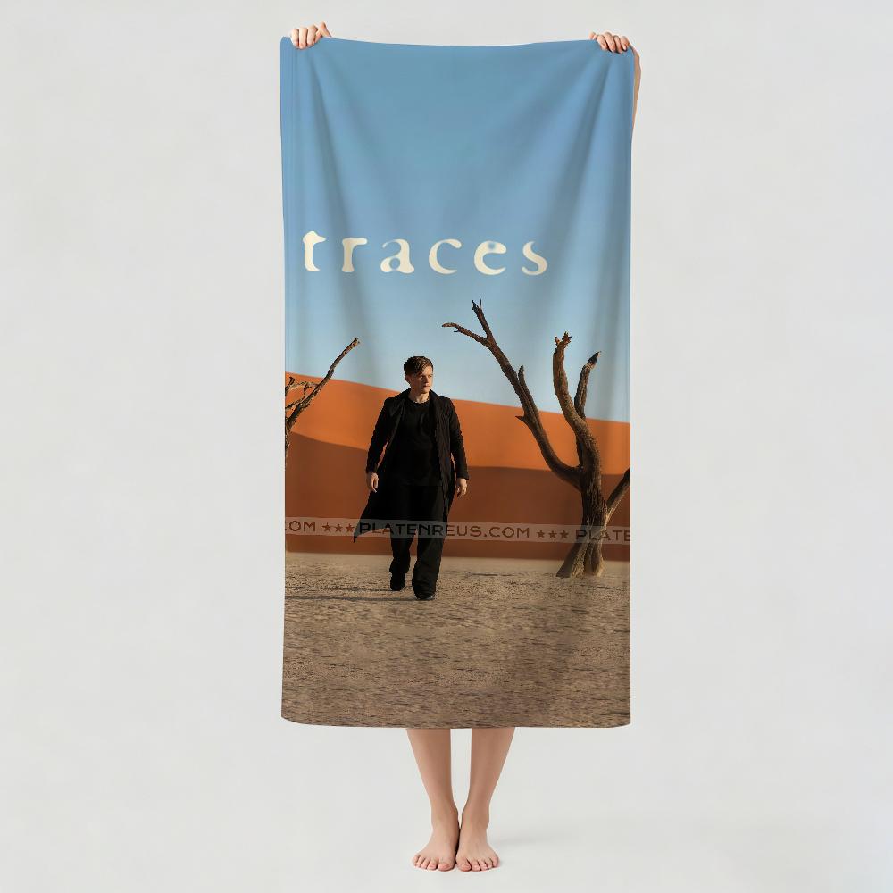 Singer M-Michael P-Patrick Kelly Traces Towel Drying Bath Towel Applicable To Light Swimming Camping Yoga Beach Out