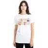 Mickey Mouse Womens/Ladies Happy Mickey & Minnie Mouse Watercolour Eggs Easter T-Shirt