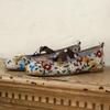 Fashion New Mesh Breathable Ballet Flats Women Luxury Designer Embroidered Flower Mary Jane Shoes Light Comfort Low Heeled Summer Flats