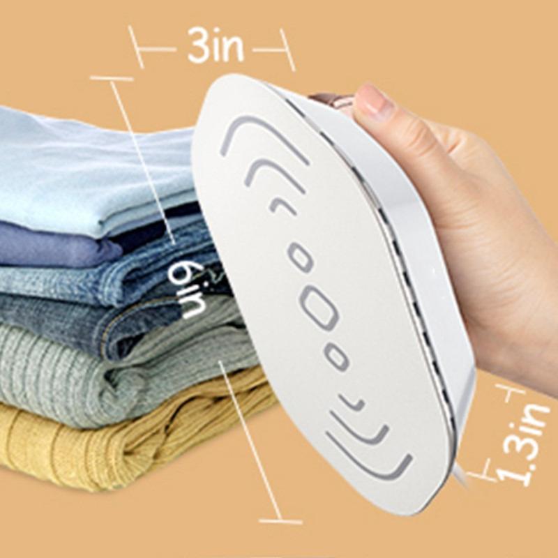 Portable Mini Heat Press Iron 120V/240V Dual Voltage Design Travel Iron 30S Fast Preheating Small Handheld Iron