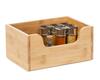 Small Bamboo Container Organizer