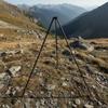 Campfire Cooking Tripod Height-Adjustable Stand with Chain