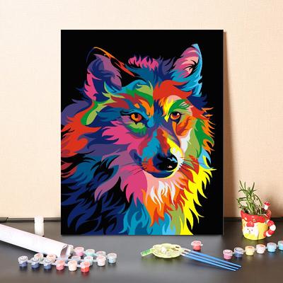 DIY Malba podle čísel Čísla umění Olejomalba Domácí dekorace Plátno Digitální olejomalba