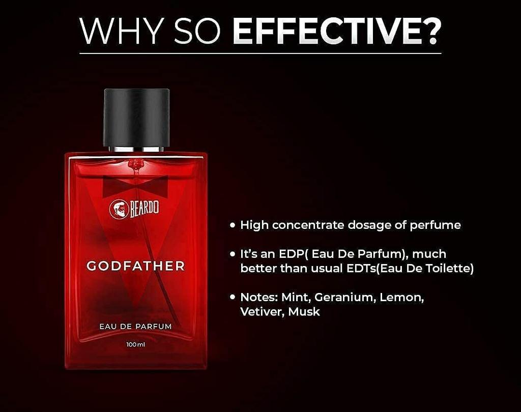 Beardo Godfather Fragrance EDP Perfume 100ml O5 2%