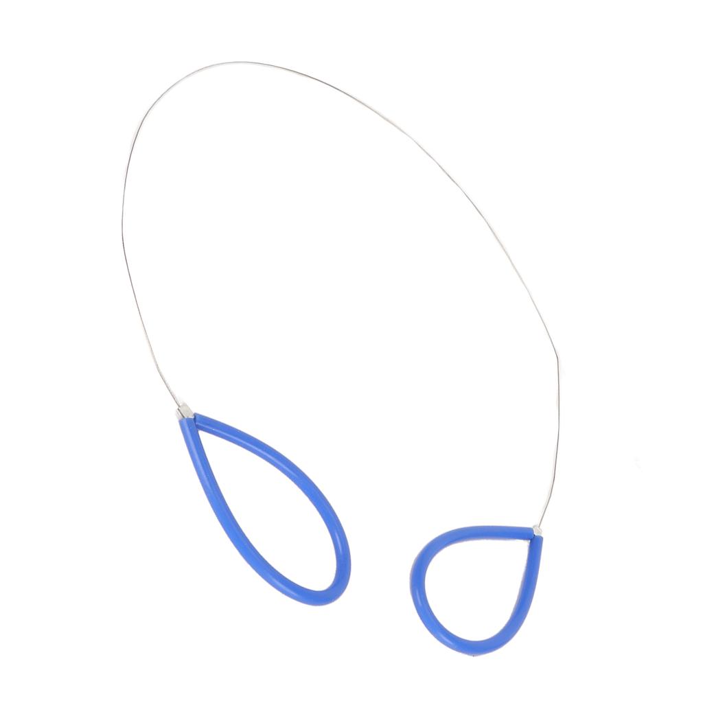 4pcs Clay Cutters Wire Flexible Safe Stainless Steel Cut Off Tools for Clay Artists with Black Hand Pottery Cut Off Tools