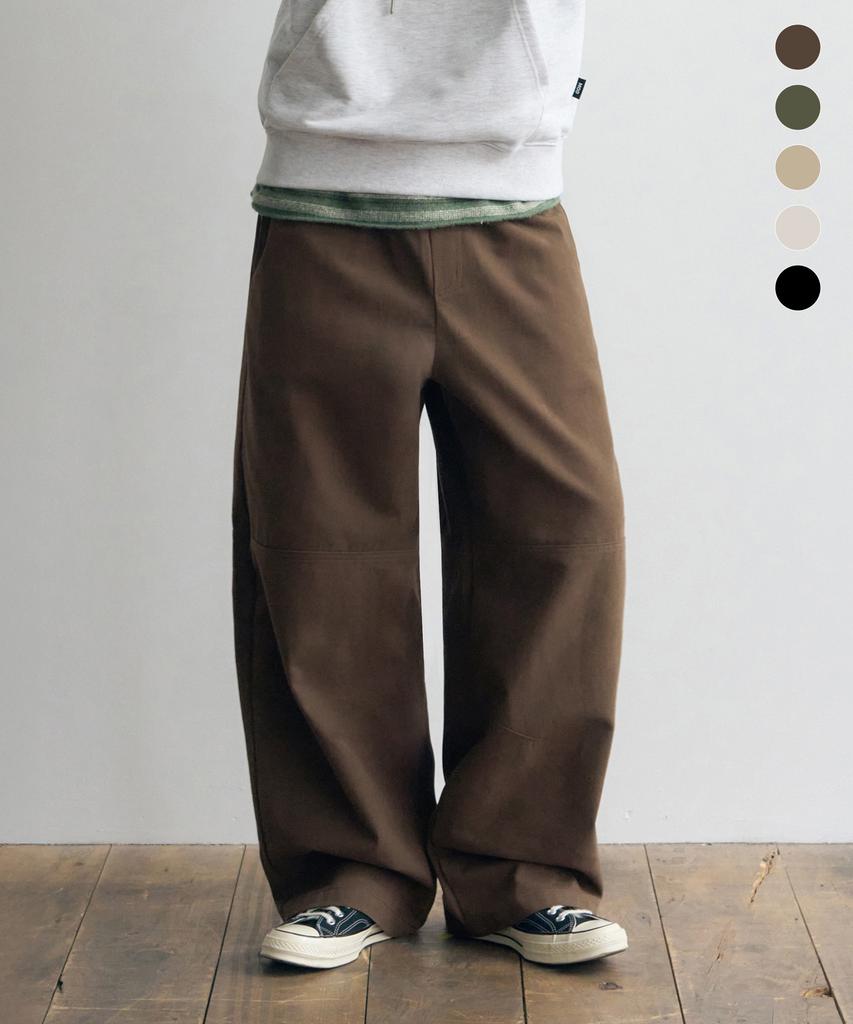 Awodeijeu Flow Wide Elastic Cotton Pants [5 Colors]