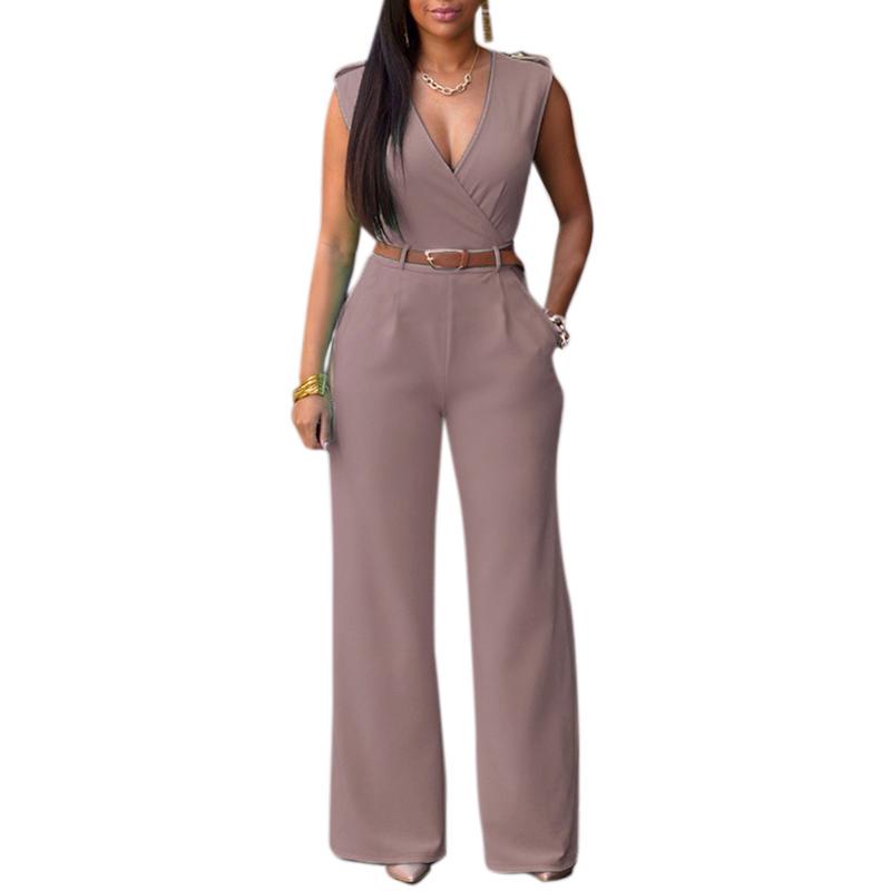 Buy Summer Sleeveless Jumpsuit Women 