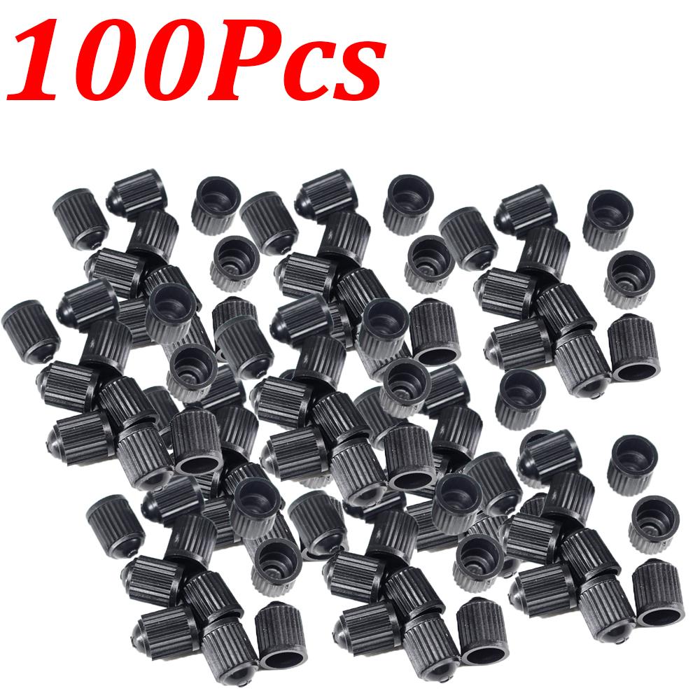 

10-500Pcs Car Tire Valve Dust Cover with Rubber Ring Tire Valve Cover General Motors Dust Valve Automotive Parts Motorcycle Part