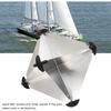 Acouto Reflectors 10pcs Aluminum Octahedral Type Reflectors 12x12 Inches for Sailboats Motorboat