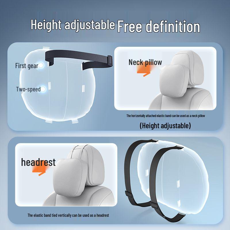 Xpeng P7+ Kopfstützen- & Lendenwirbel-Nackenkissen - Wesentliches Autoinnenzubehör