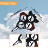 RC Airplane Fighter Roll Birthday Gift 360° Flip Outdoor Flying Toy Hobby Glider for Children
