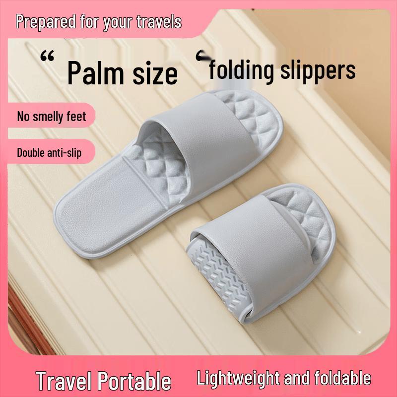 Portable Folding Travel Slippers M