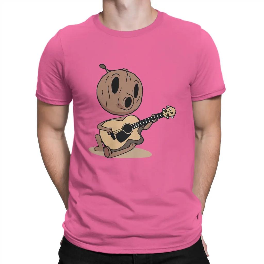 Music Guitar Hip Hop TShirt H-Hilda Cartoon Leisure T Shirt Summer Stuff For Adult