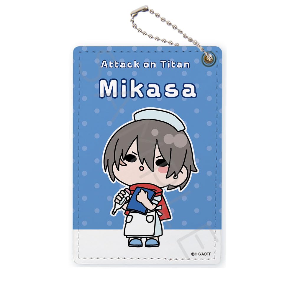 TV Anime on Titan The Final 15th Edition Pass Case M NB  Attack Season  [Mikasa]