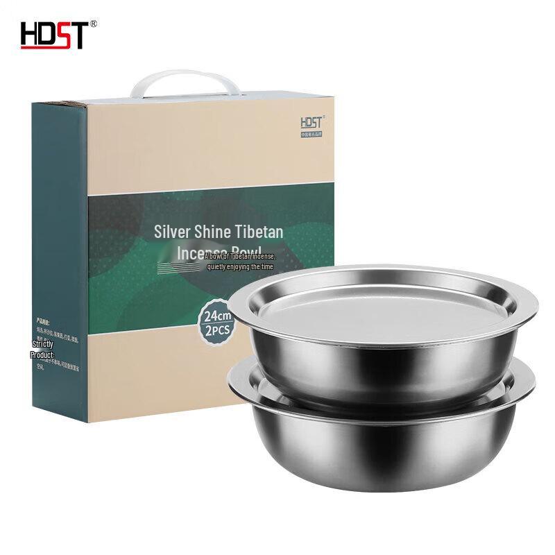 Stainless Steel Multi-purpose Bowl Set with Lids