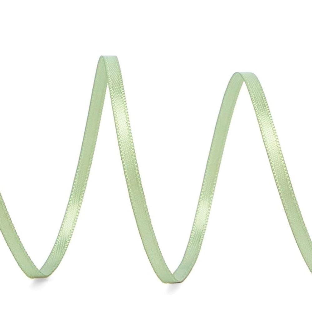 Multi-purpose 50Yards/Roll Thin Ribbon 3MM Double-Sided Balloon Ribbon Solid Color Flower Packaging Ribbon Gift Wrapping