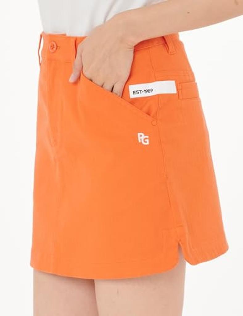 Jupe Golf 0 [Pearly Gates] Femme (Extensible) / / 055-4234002 150_Orange [S]