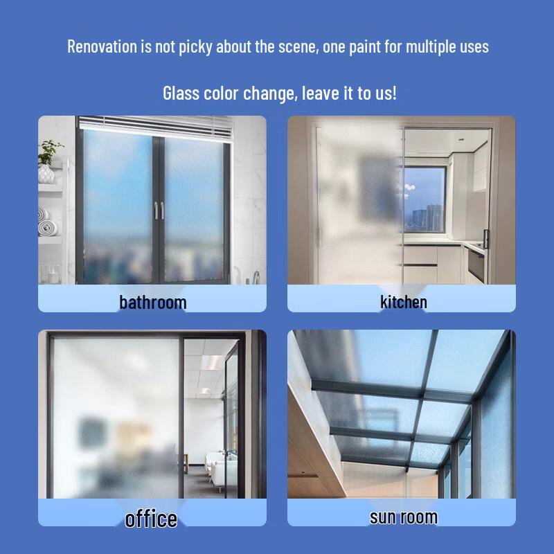 Fast-Drying Frosted Glass Privacy Paint