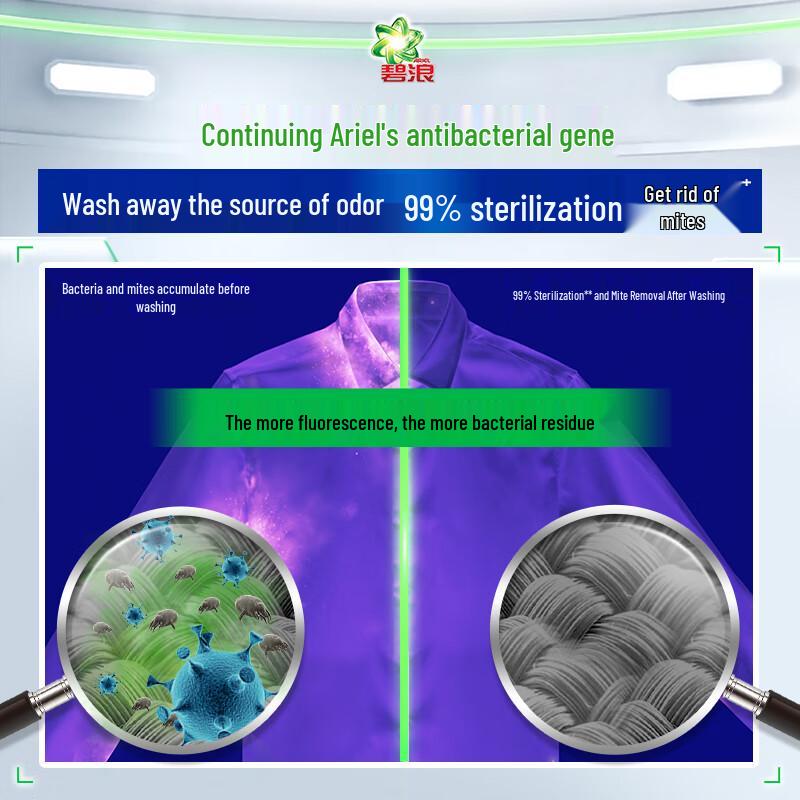 Bielang No-Scrub Mite Removal Laundry Powder, Sunshine Lavender