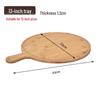 Japanese Bamboo Pizza & Steak Serving Plate