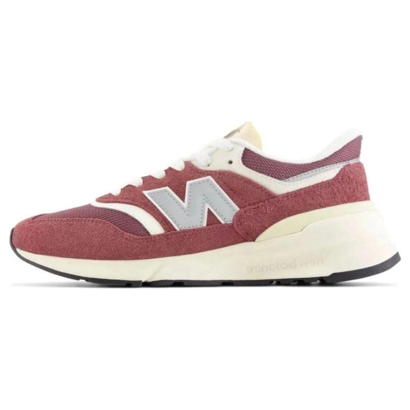 New Balance Unisex 997R  Brick Red  Brick Red with Cream and Silver U997RCC 37