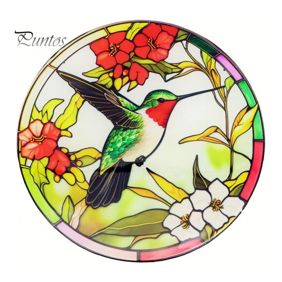 

Металлический приставной столик диаметром 10,2 дюйма, круглый журнальный столик для патио, устойчивый к погодным условиям, подставка для цветочных горшков, вазы, для домашнего использования в помещении и на открытом воздухе Hummingbird