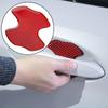 4 Universal Car Handle for Door Scratches Protective Films Stickers