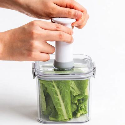 Vacuum Storage Container (390ml, 640ml, 1350ml) & Vacuum Container Compressor